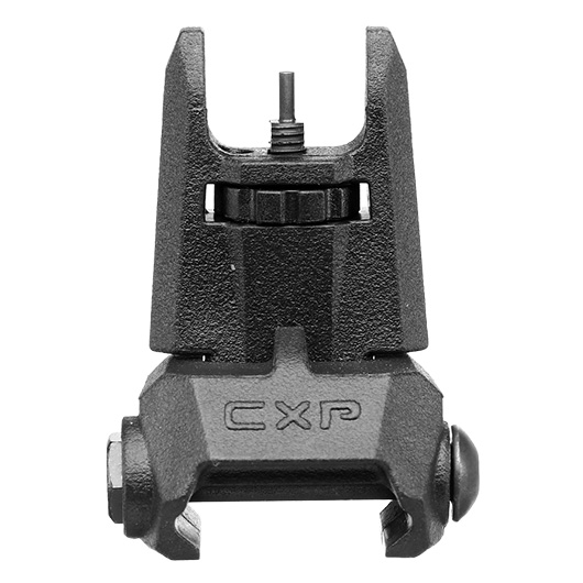 ICS CFS Polymer Flip-Up Front Sight f. 21mm Schienen schwarz Bild 4