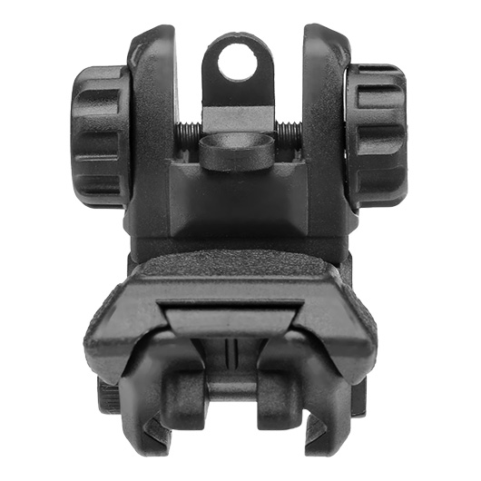 ICS CXP Polymer Flip-Up Rear Sight f. 21mm Schienen schwarz Bild 4