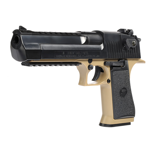 Cybergun Desert Eagle .50AE Railed Springer 6mm BB Bicolor