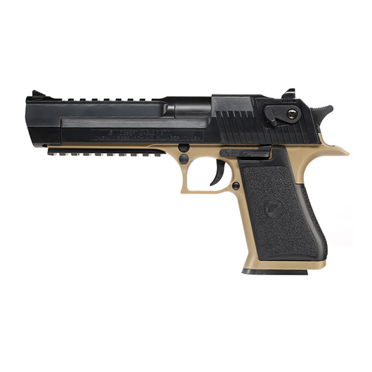 Cybergun Desert Eagle .50AE Railed Springer 6mm BB Bicolor Bild 1