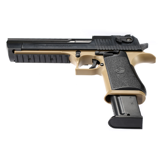 Cybergun Desert Eagle .50AE Railed Springer 6mm BB Bicolor Bild 4