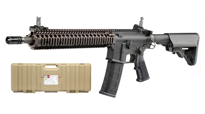 VFC Colt / Daniel Defense M4A1 RIS II Deluxe Vollmetall Gas-Blow-Back 6mm BB Dualtone