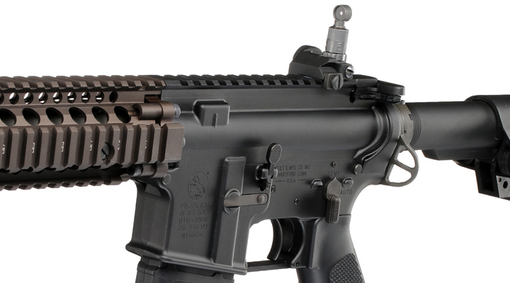 VFC Colt / Daniel Defense M4A1 RIS II Deluxe Vollmetall Gas-Blow-Back 6mm BB Dualtone Bild 7