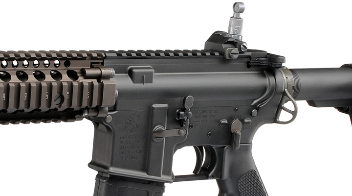 VFC Colt / Daniel Defense M4A1 RIS II FSP Deluxe Vollmetall Gas-Blow-Back 6mm BB Dualtone Bild 7