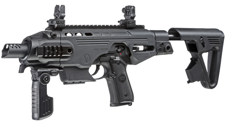 CAA Airsoft Division RONI Carbine Conversion Kit f. TM / KSC / WE / KJ M9 / M9A1 schwarz