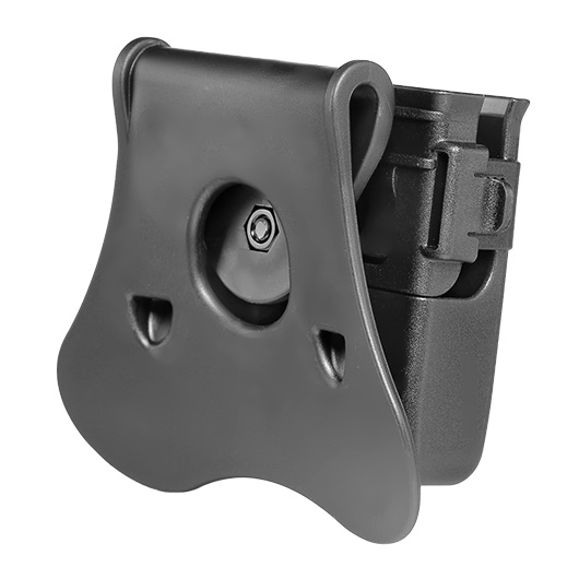 Amomax Doppel-Magazinholster Polymer Paddle f. Single- / Double-Stack Magazine schwarz Bild 2