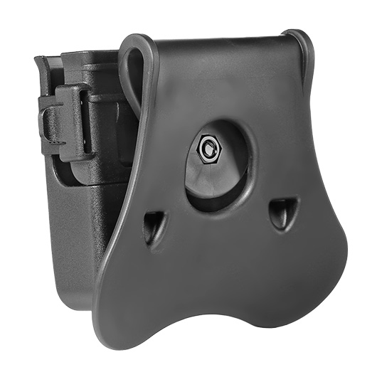 Amomax Doppel-Magazinholster Polymer Paddle f. Single- / Double-Stack Magazine schwarz Bild 4