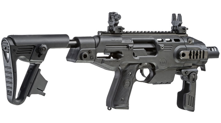 CAA Airsoft Division RONI Carbine Conversion Kit f. TM / KSC / WE / KJ M9 / M9A1 schwarz Bild 5