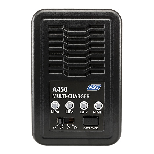 ASG A450 Multi-Charger Ladegert f. LiPo 2-4 / NiMH 6-8 1-4A 50W 230V Bild 2