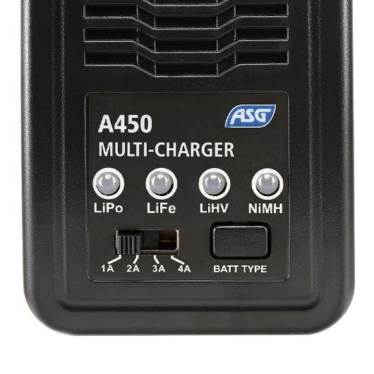ASG A450 Multi-Charger Ladegert f. LiPo 2-4 / NiMH 6-8 1-4A 50W 230V Bild 3