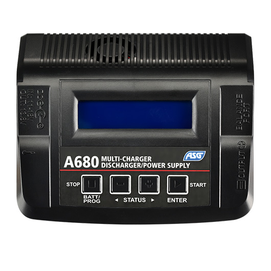 ASG A680 Multi-Charger Ladegert f. LiPo 1-6 / NiMH 1-15 1-8A 80W 230V Bild 2