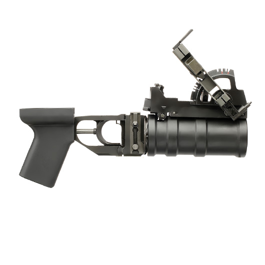 King Arms GP-30 Obuvka 40mm Granatwerfer f. AK S-AEG / GBB Serie schwarz Bild 2