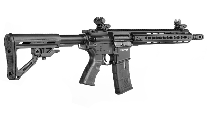 ICS CXP-UK1R Rifle TransforM4 Vollmetall EBB S-AEG 6mm BB schwarz Bild 3