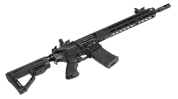 ICS CXP-UK1R Rifle TransforM4 Vollmetall EBB S-AEG 6mm BB schwarz Bild 4