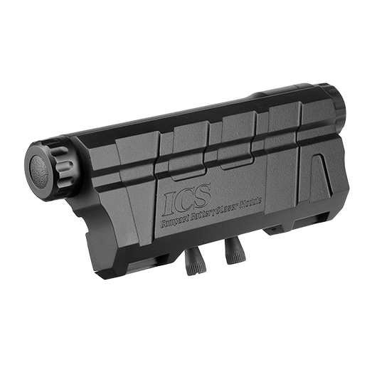 ICS CS4 CQB Akkubox / Battery Box f. 20 - 22mm Schienen schwarz