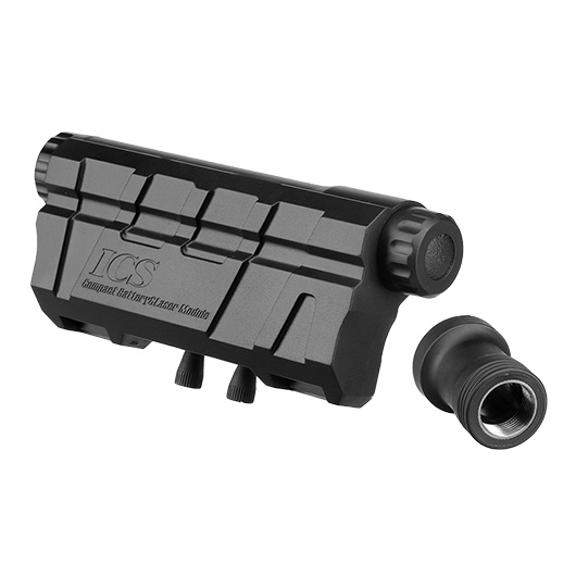 ICS CS4 CQB Akkubox / Battery Box f. 20 - 22mm Schienen schwarz Bild 1