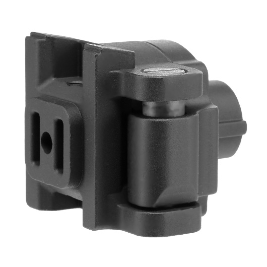 G&G RK74 Aluminium Klappschaft-Adapter f. M4 Stock-Tube schwarz Bild 3