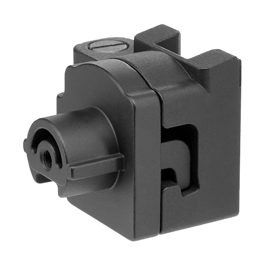 G&G RK74 Aluminium Klappschaft-Adapter f. M4 Stock-Tube schwarz Bild 4