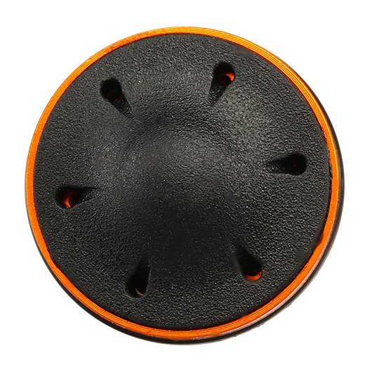 ICS Bore-Up Aluminium Silent Piston Head 6-Hole Design inkl. Kugellager orange Bild 5