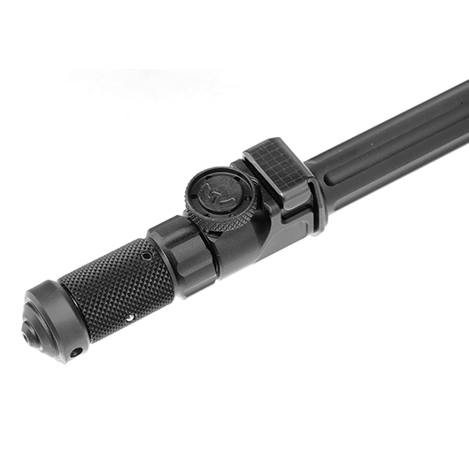 UTG M-Lok Recon Flex II Side-Mount Metall Zweibein - Gummife 186 - 246 mm schwarz Bild 5