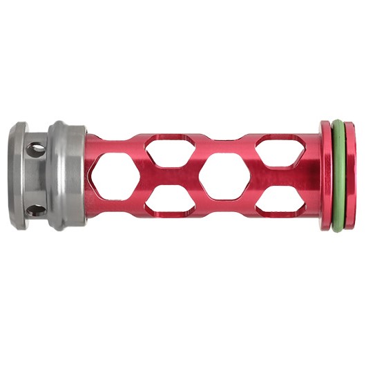 Ares C.P.S.B. Titanium / Aluminium Ultra Light Piston f. Ares Striker rot - Type-A Bild 3