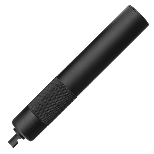 Modify PP-2K Aluminium Suppressor Silencer 225mm 14mm- f. PP-2K GBB schwarz Bild 3