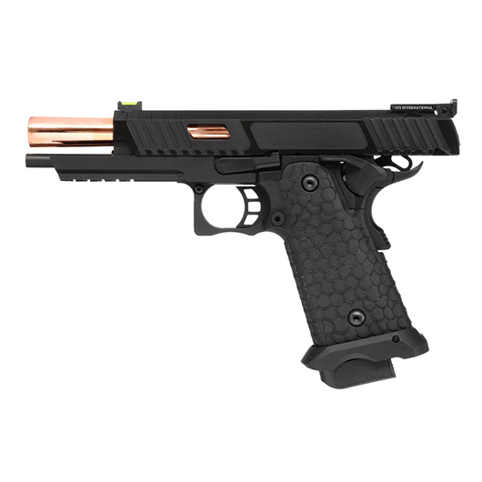 ASG / STI International Combat Master 2011 JW3 Airsoftpistole Vollmetall CO2BB 6mm BB schwarz Bild 2