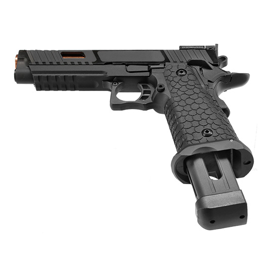 ASG / STI International Combat Master 2011 JW3 Airsoftpistole Vollmetall CO2BB 6mm BB schwarz Bild 5