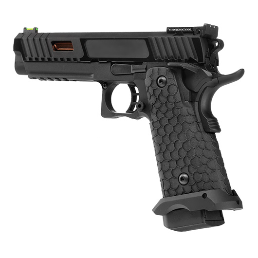 ASG / STI International Combat Master 2011 JW3 Airsoftpistole Vollmetall CO2BB 6mm BB schwarz Bild 8