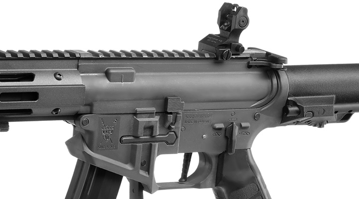 King Arms PDW 9mm SBR M-LOK Polymergehuse S-AEG 6mm BB Urban Grey Bild 7