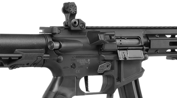 King Arms PDW 9mm SBR M-LOK Polymergehuse S-AEG 6mm BB schwarz Bild 8