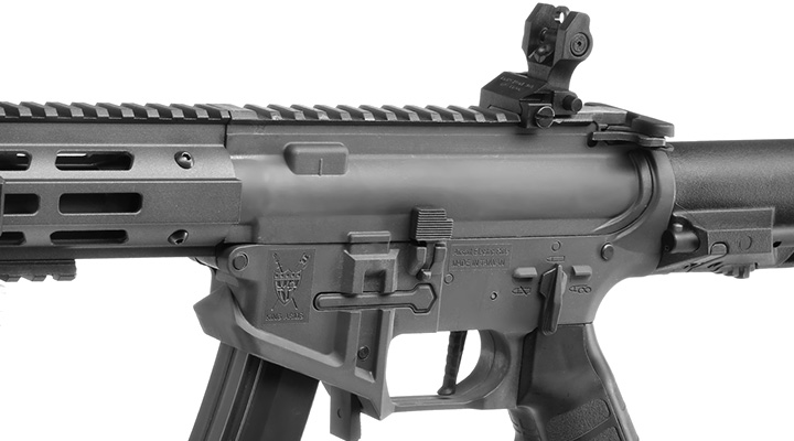 King Arms PDW 9mm SBR SD M-LOK Polymergehuse S-AEG 6mm BB Urban Grey Bild 7