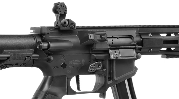 King Arms PDW 9mm SBR M-LOK SD Polymergehuse S-AEG 6mm BB schwarz Bild 8