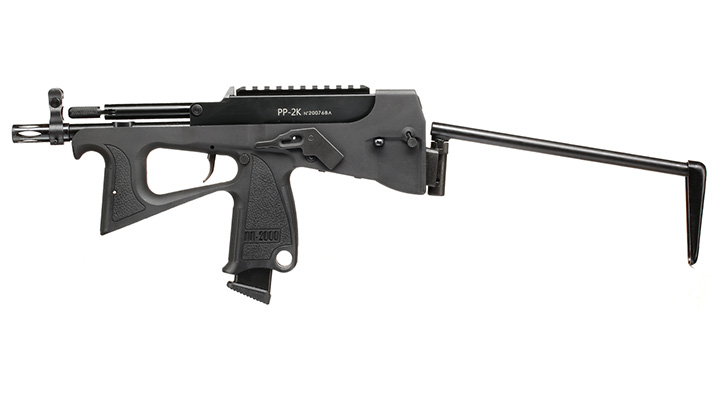 Modify PP-2K Submachine Gun Polymer GBB 6mm BB schwarz inkl. Koffer Bild 2