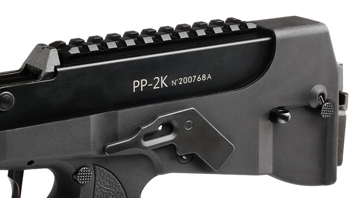 Modify PP-2K Submachine Gun Polymer GBB 6mm BB schwarz inkl. Koffer Bild 8