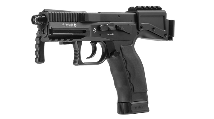 ASG / KJ Works B&T USW A1 Pistol-Carbine Vollmetall CO2BB 6mm BB schwarz Bild 1