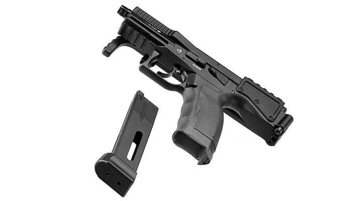 ASG / KJ Works B&T USW A1 Pistol-Carbine Vollmetall CO2BB 6mm BB schwarz Bild 11