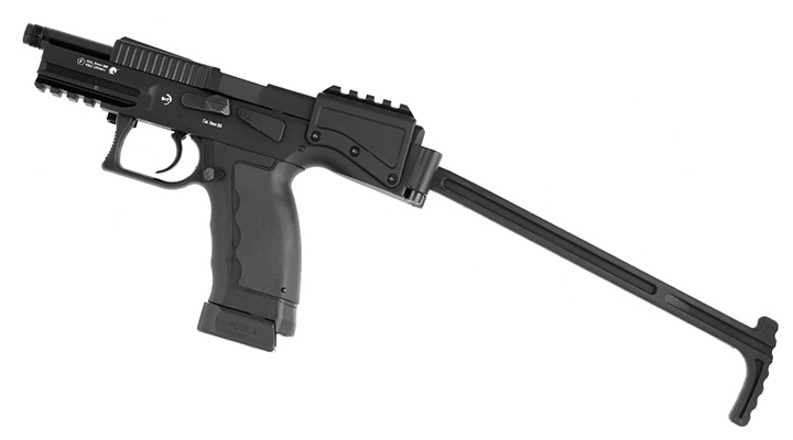ASG / KJ Works B&T USW A1 Pistol-Carbine Vollmetall CO2BB 6mm BB schwarz Bild 3