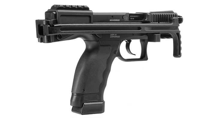 ASG / KJ Works B&T USW A1 Pistol-Carbine Vollmetall CO2BB 6mm BB schwarz Bild 7