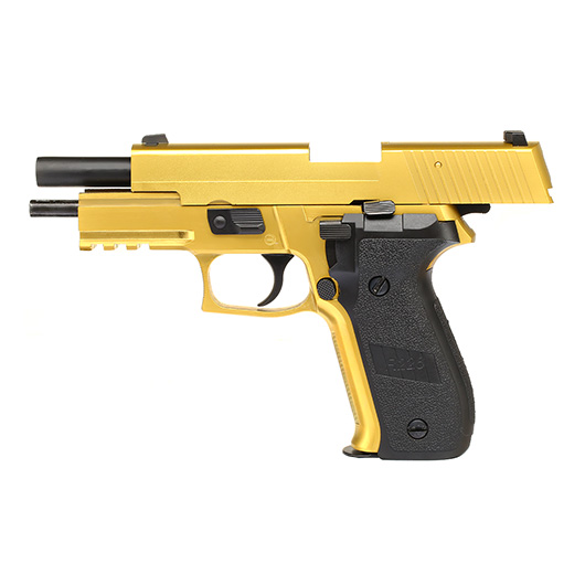 Nuprol Raven R226 Railed Vollmetall GBB 6mm BB gold Bild 2