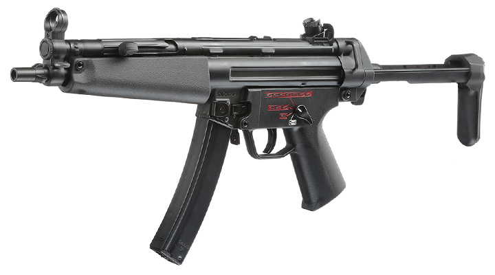 Versandrcklufer ICS CES-P A5 SMG Vollmetall SSS-Mosfet 2.0 S-AEG 6mm BB schwarz