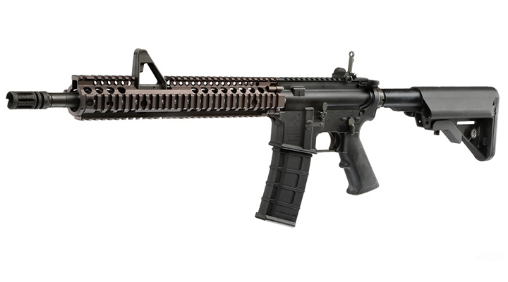GHK Colt / Daniel Defense M4A1 RIS II FSP Vollmetall Gas-Blow-Back 6mm BB Dualtone