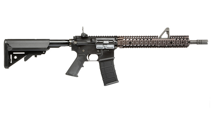 GHK Colt / Daniel Defense M4A1 RIS II FSP Vollmetall Gas-Blow-Back 6mm BB Dualtone Bild 2