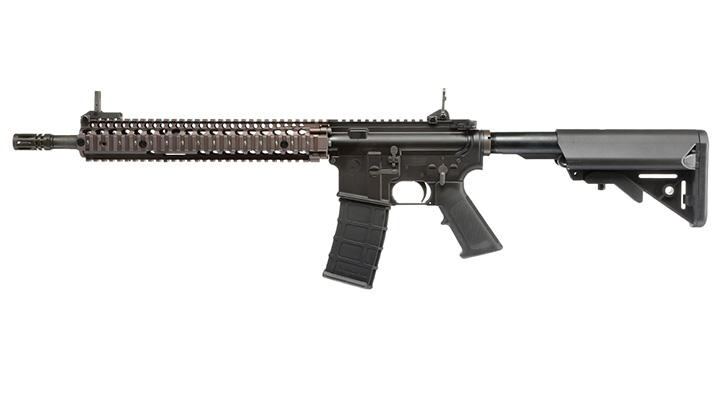 GHK Colt / Daniel Defense M4A1 RIS II Vollmetall Gas-Blow-Back 6mm BB Dualtone Bild 1