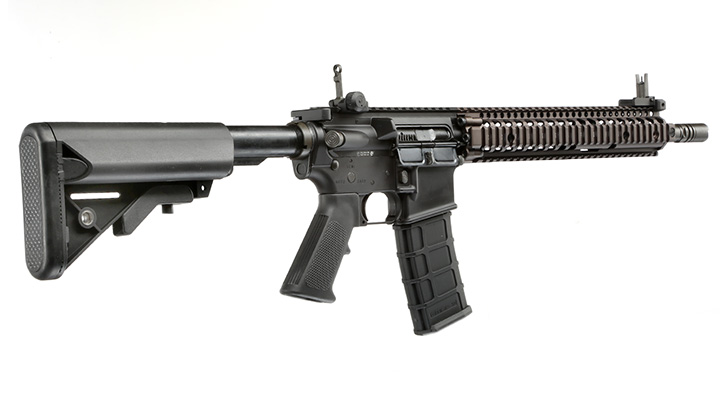 GHK Colt / Daniel Defense M4A1 RIS II Vollmetall Gas-Blow-Back 6mm BB Dualtone Bild 3