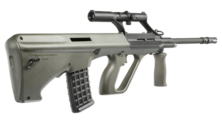 GHK APUP A1 Bullpup Polymer Gas-Blow-Back 6mm BB oliv Bild 3