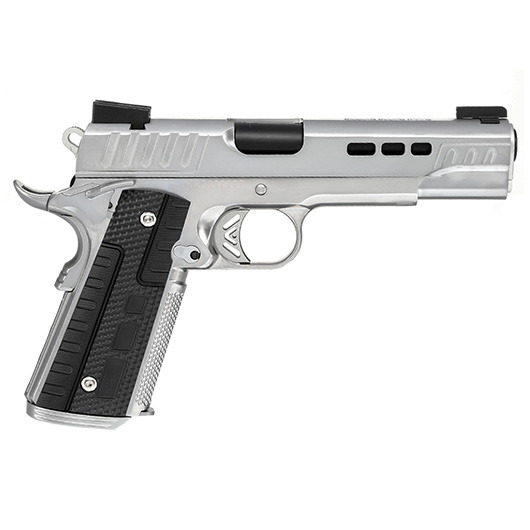 Ascend KP1911 Custom Vollmetall GBB 6mm BB Satin-Chrome Bild 3