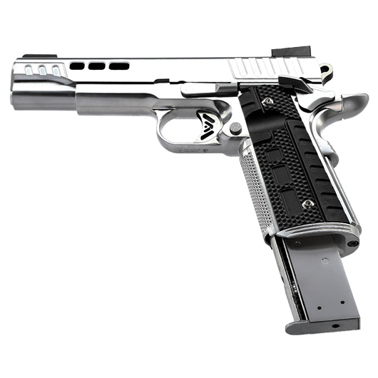 Ascend KP1911 Custom Vollmetall GBB 6mm BB Satin-Chrome Bild 5