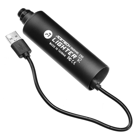 Acetech Lighter R Aluminium Silencer Mini Tracer Unit inkl. LiPo Akku 11mm+  / 14mm- schwarz kaufen
