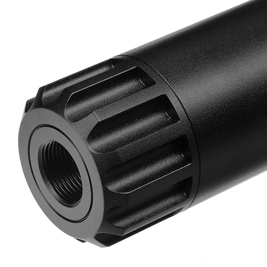 Acetech Predator S R Aluminium Mock Silencer Tracer Unit inkl. Li-Ion Akku 14mm- schwarz Bild 5